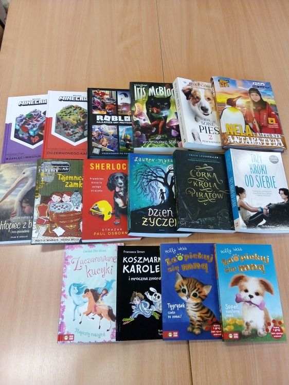 Nowości książkowe w bibliotece