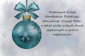 ŻYCZENIA BOŻONARODZENIOWE