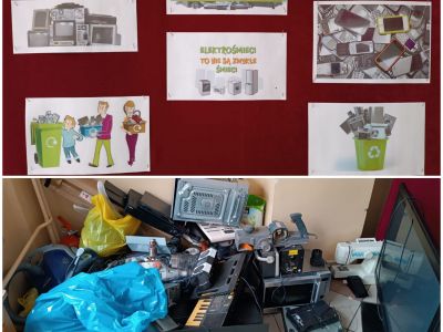 zdjęcie zebranych elektrośmieci