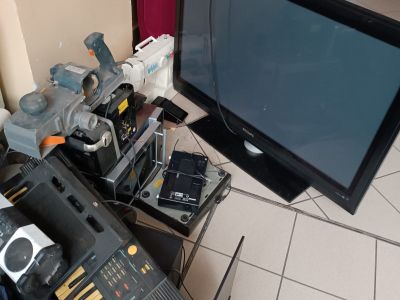 zdjęcie zebranych elektrośmieci
