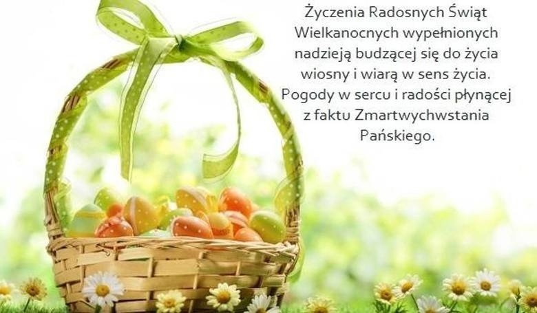 ŻYCZENIA WIELKANOCNE