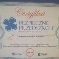 Certyfikaty, dyplomy i wyróżnienia