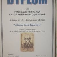 Certyfikaty, dyplomy i wyróżnienia