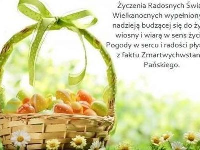 ŻYCZENIA WIELKANOCNE