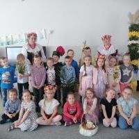Spotkanie przedszkolaków z przedstawicielkami Koła Gospodyń Wiejskich w Czyżowicach