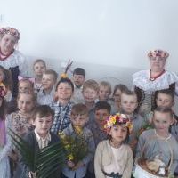 Spotkanie przedszkolaków z przedstawicielkami Koła Gospodyń Wiejskich w Czyżowicach