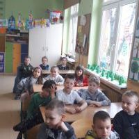 Wizyta starszaków w Szkole Podstawowej