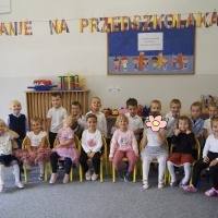 Pasowanie na Przedszkolaka w grupie 